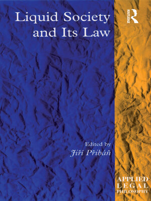 cover image of Liquid Society and Its Law